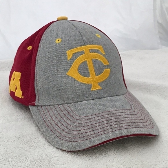 Twin Cities "TC" University of Minnesota Snap Back Ball Cap - Picture 9 of 16